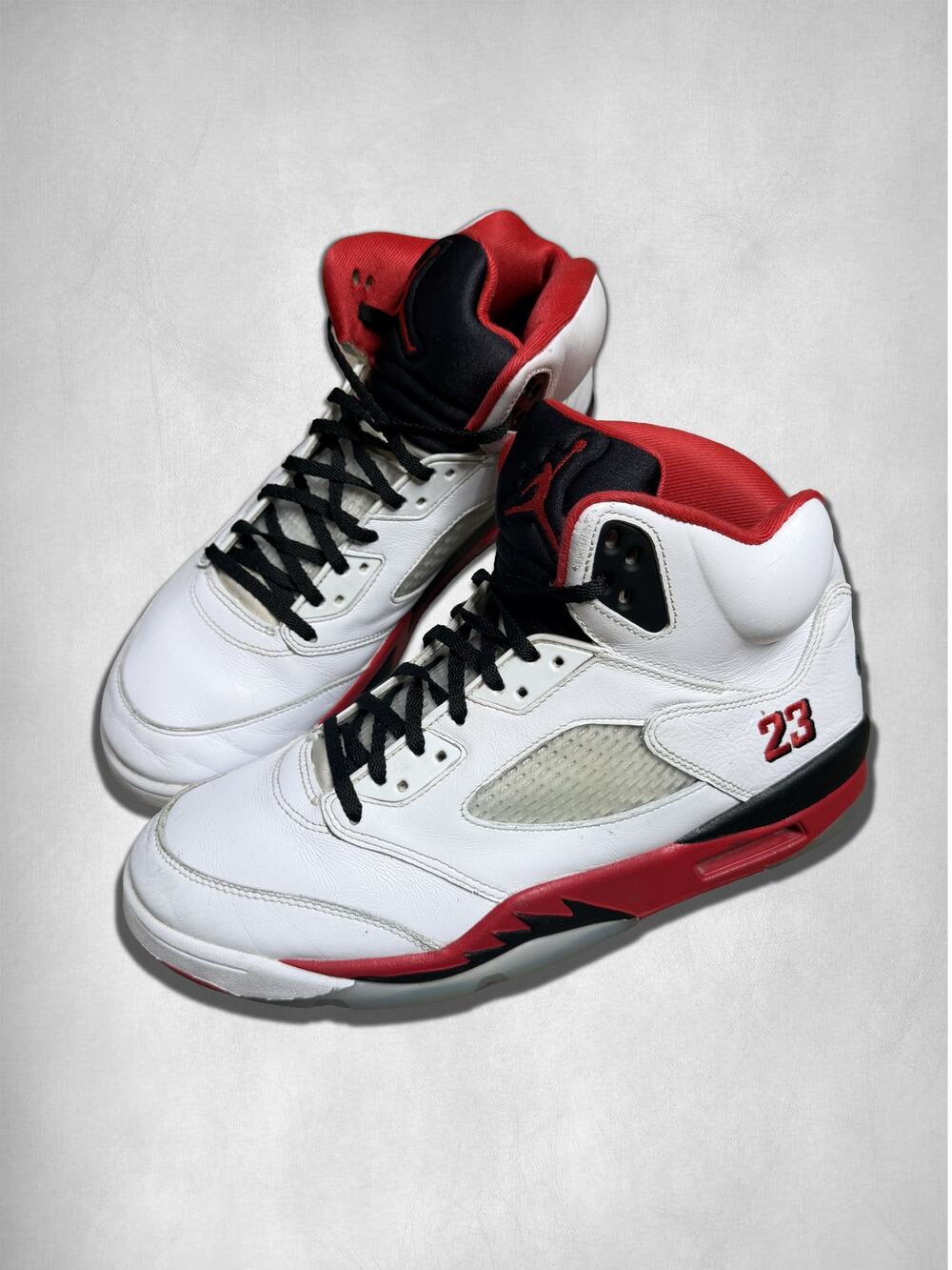 11.5M | Jordan 5 Retro Fire Red Black Tongue (2025) HQ7978-101
